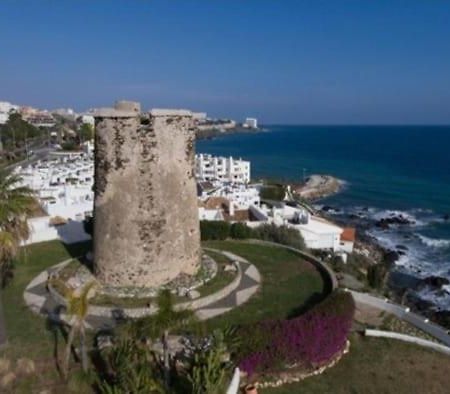 Espectacular apartamento en primera línea de playa Benalmádena Exterior foto